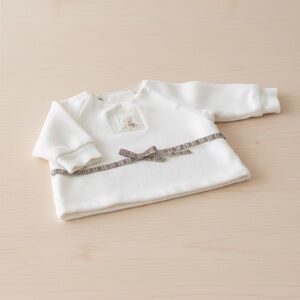 ✨Burberry Baby🍼✨ Cream Baby Sweater with Bear